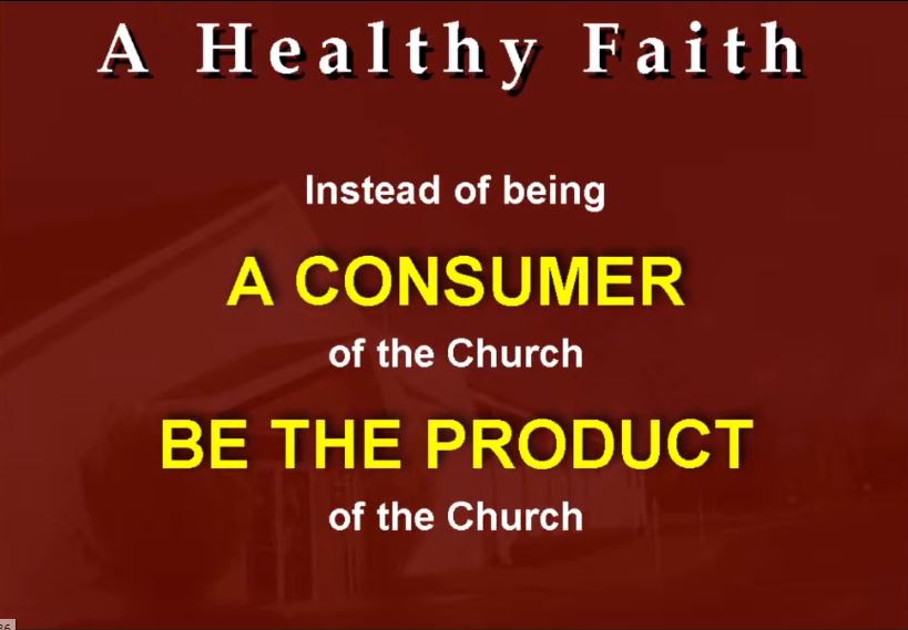 What We Need For A Healthy Faith